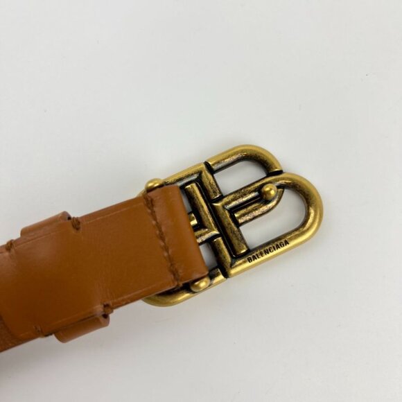 Balenciaga Belt Brown Leather Vintage main image 13